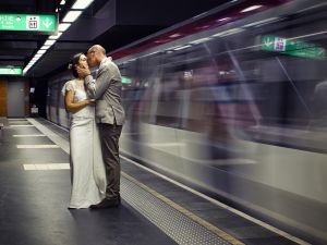mariage métro de Lyon