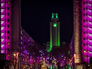 Illuminations Fêtes de fin d'année à Villeurbanne