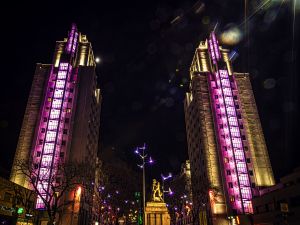 Illuminations Fêtes de fin d'année à Villeurbanne