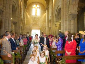 Entrée des demoiselles d'honneur église