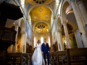 Fin de la cérémonie religieuse mariage