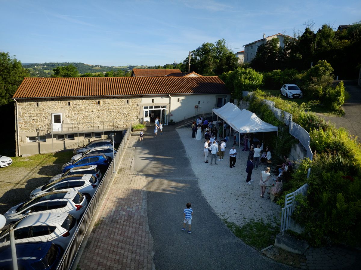 Prise de vue de la salle de réception Prise de vue de la salle de réception
