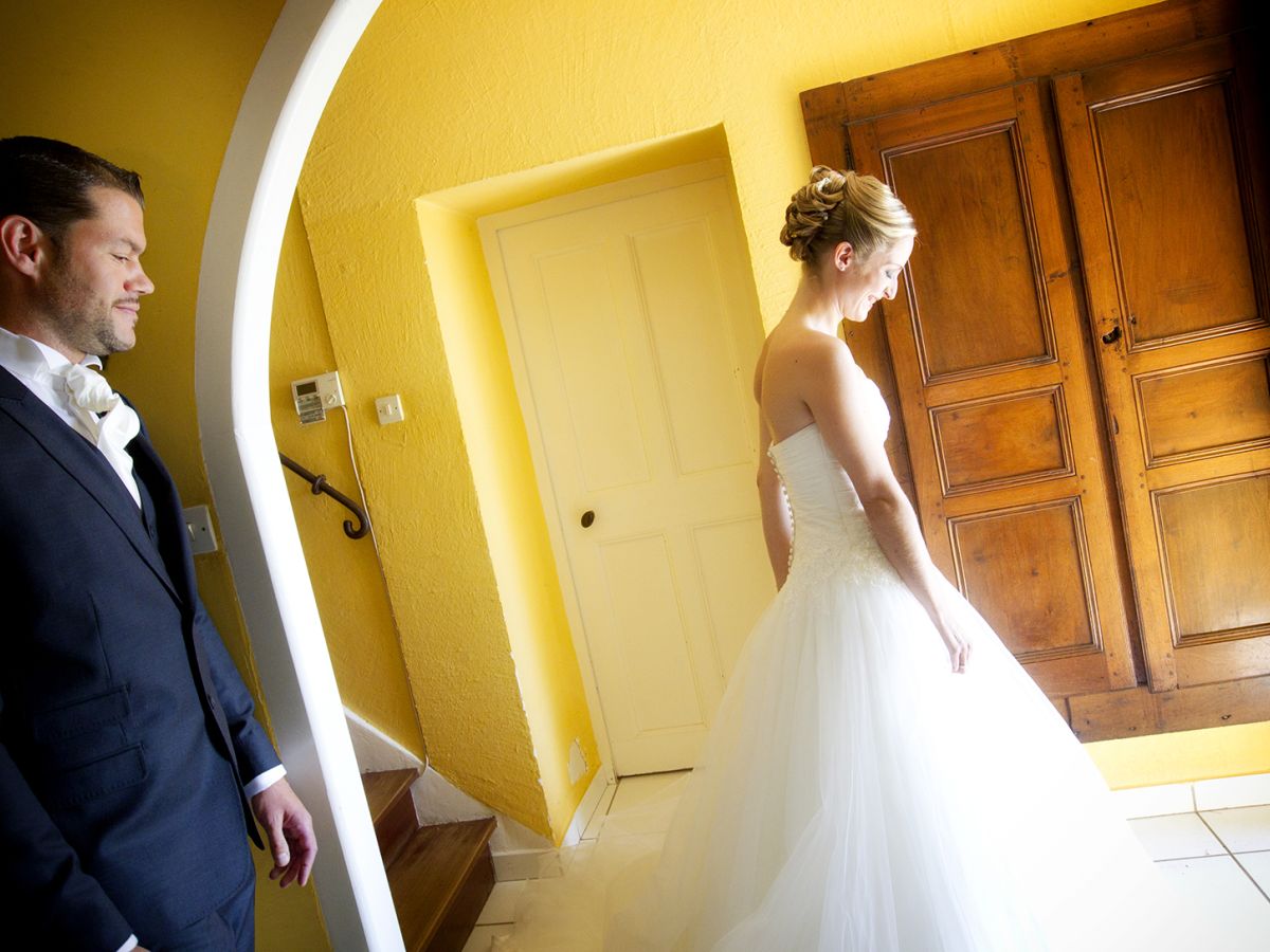 le jour J la rencontre des mariés