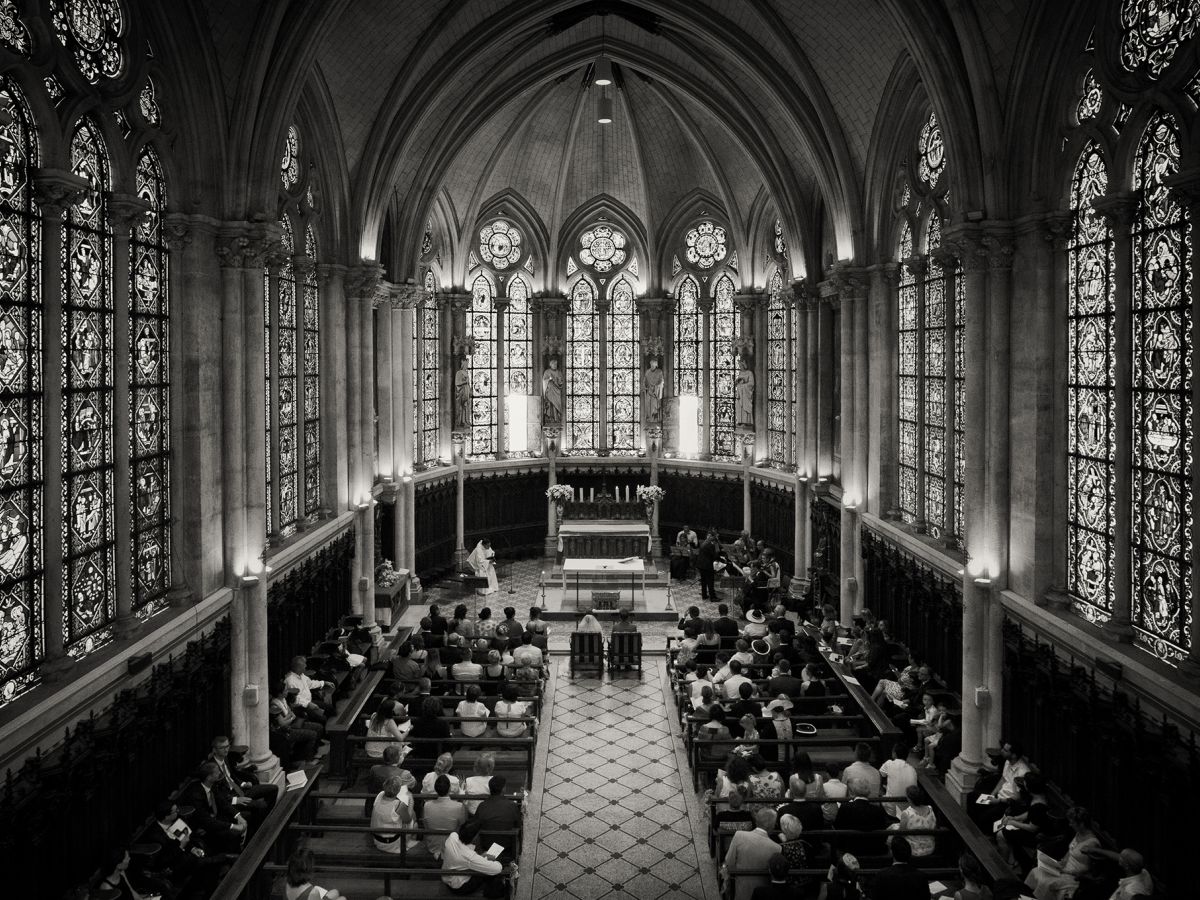 Mariage à l'église